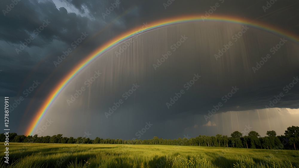 rainbow over the fields rainbow over the fields