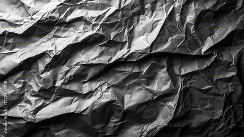 Wallpaper Mural Crumpled Black Paper Texture Background for Creative and Artistic Design Projects Torontodigital.ca