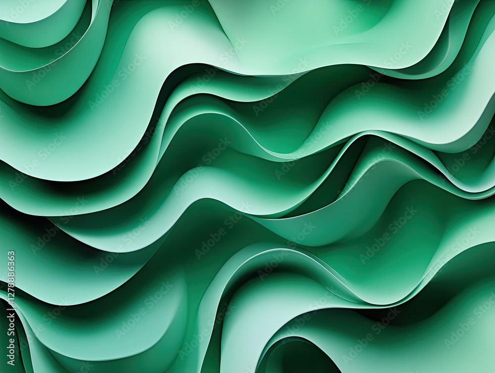 Vivid green abstract background with a gentle noise effect and seamless gradient blending ideal for social media graphics and digital artwork Vivid green abstract background with a gentle noise effect and seamless gradient blending ideal for social media graphics and digital artwork