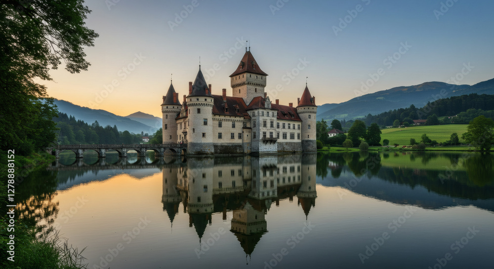 Fototapeta premium bled castle slovenia