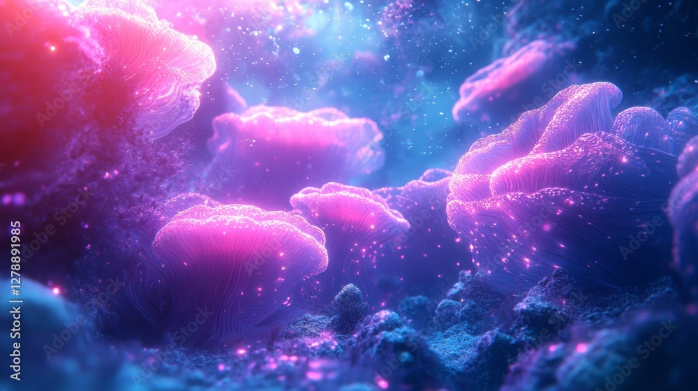luminescent coral image high res luminescent coral image high res