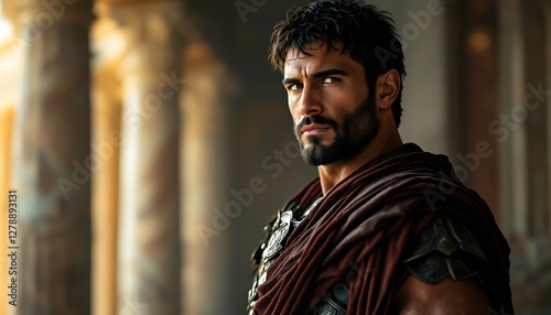 The Roman Centurion: A Portrait of Strength and Resolve