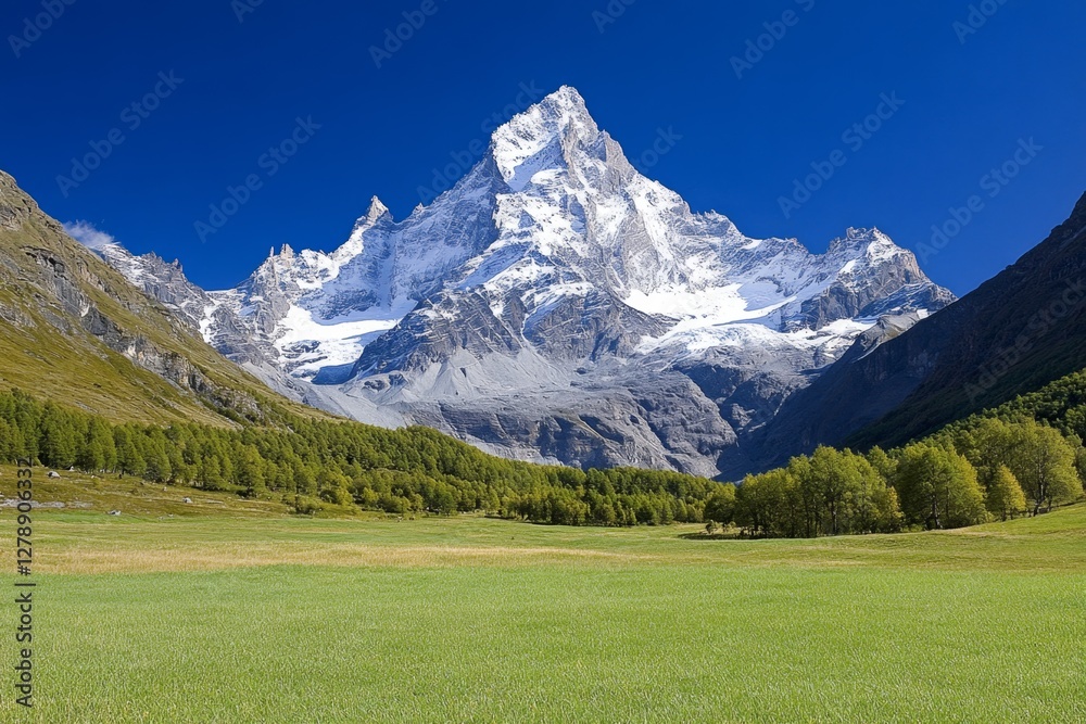 Beautiful landscape of mountains during autumn Beautiful landscape of mountains during autumn