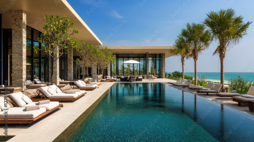 Luxury Beachfront Villa with Infinity Pool and Stunning Ocean Views Luxury Beachfront Villa with Infinity Pool and Stunning Ocean Views