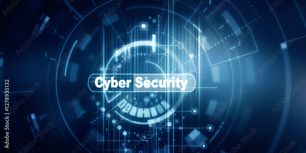 2d illustration abstract Cyber security
2d illustration abstract Cyber security