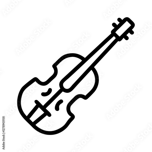 violin vector illustration