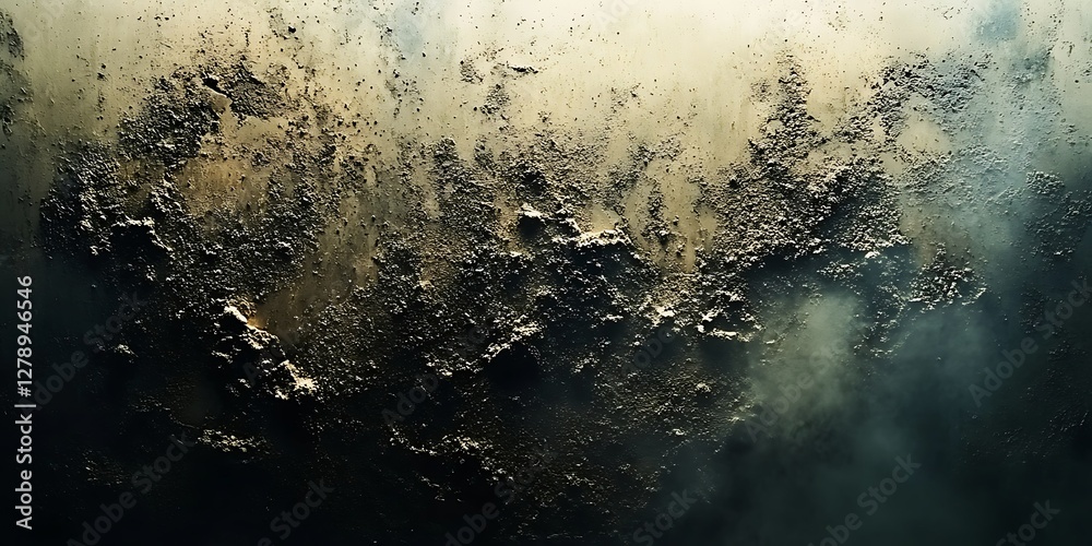Planet Surface Texture, Dusty Terrain, Abstract