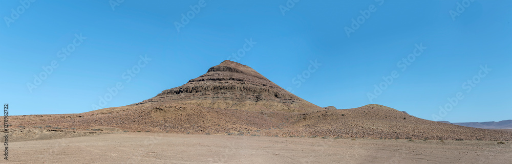 rocky hill in desert, near Springbokwasser, Namibia