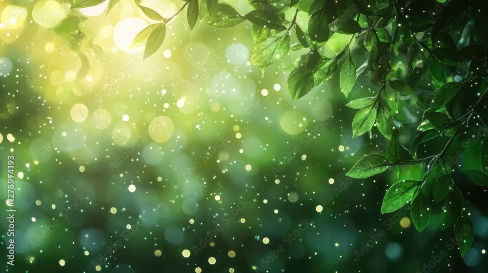Green bokeh background. Beautiful green background with glitter and blurred and focal lights. Depth of field sparkling blue and green bokeh with light effects. Green bokeh background. Beautiful green background with glitter and blurred and focal lights. Depth of field sparkling blue and green bokeh with light effects.