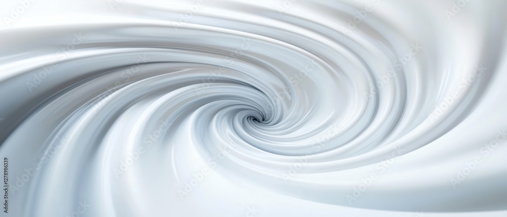 A swirling, abstract design in shades of white creates a sense of motion, evoking fluidity and tranquility. A swirling, abstract design in shades of white creates a sense of motion, evoking fluidity and tranquility.