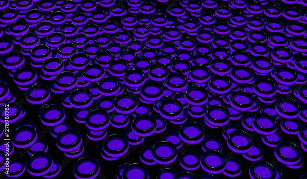 Abstract circle background, glowing, dynamic, wavy, 3D illustration. Abstract circle background, glowing, dynamic, wavy, 3D illustration.