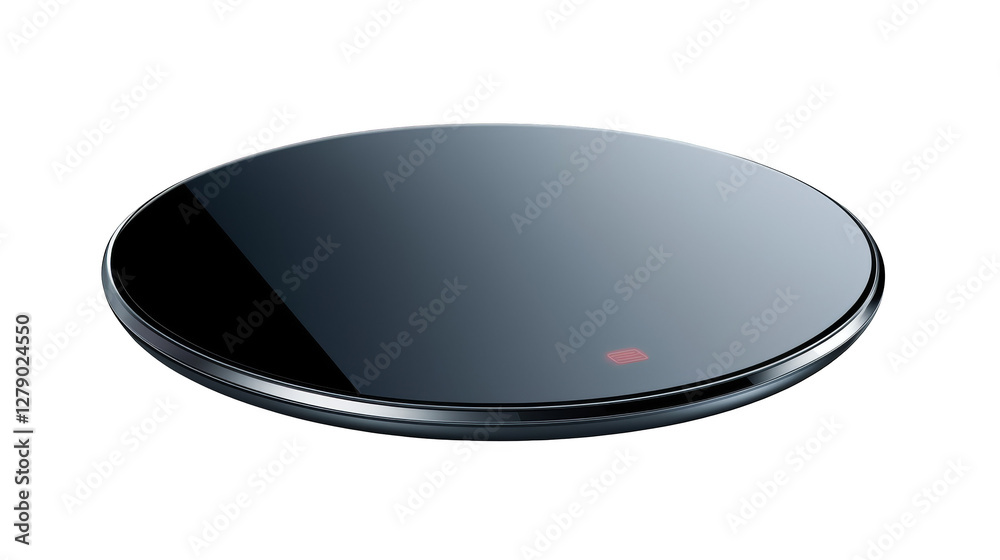 Sleek black wireless mouse pad for enhanced desk setup and precise control enhance Sleek black wireless mouse pad for enhanced desk setup and precise control enhance