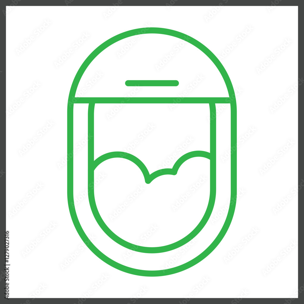 Airplane Window Icon Design