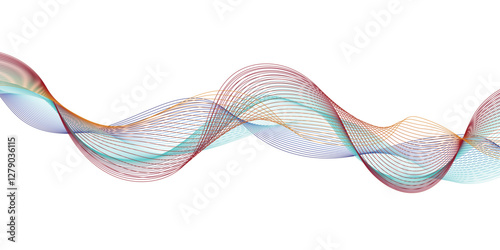 abstract colorful background. blending colorful waves for dynamic visuals. wave patterns with colorful gradients. patterns for dynamic textures. 