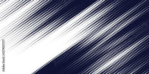 Dots halftone blue and dark blue color pattern gradient grunge texture background. Dots pop art sport style vector illustration. Vector grunge halftone abstract