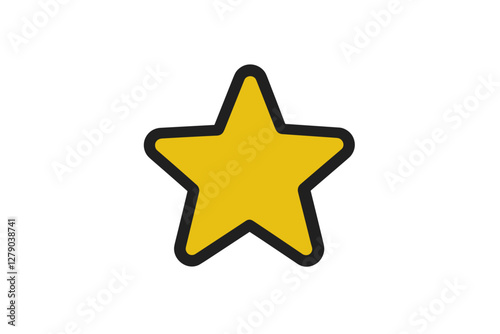 Star icon illustration.