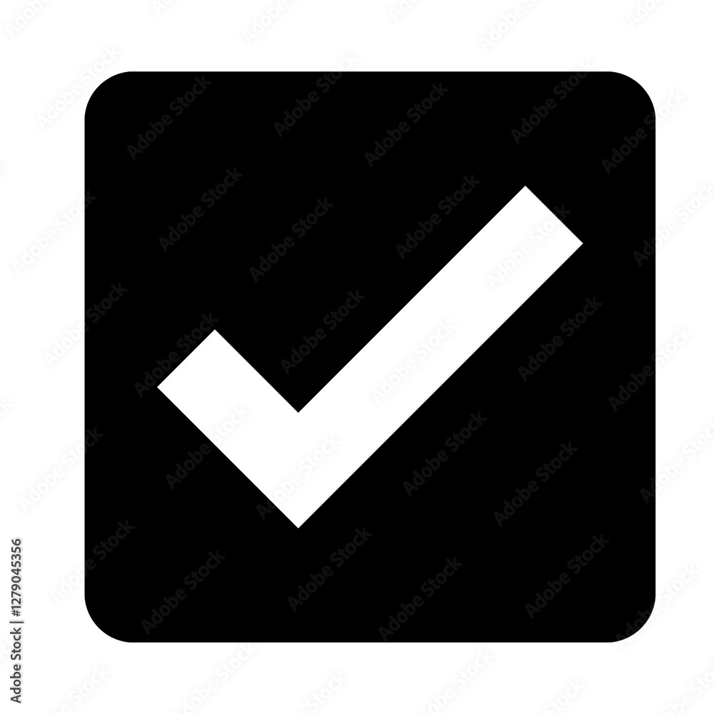 Vector check mark icon, isolated on a transparent background. Perfect for approvals, confirmations, to-do lists, and UI design elements.
Vector check mark icon, isolated on a transparent background. Perfect for approvals, confirmations, to-do lists, and UI design elements.