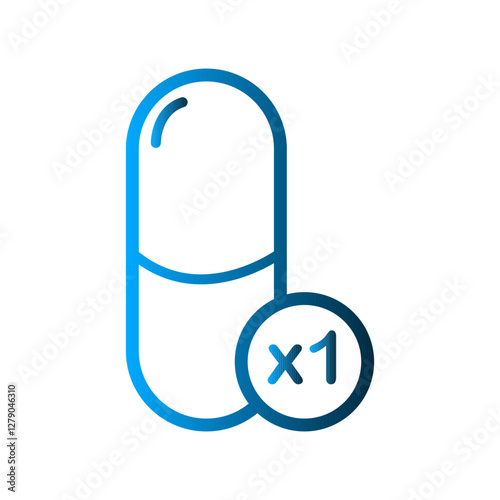 Capsule icon design template