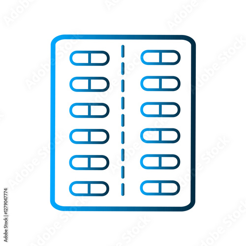 Capsule icon design template