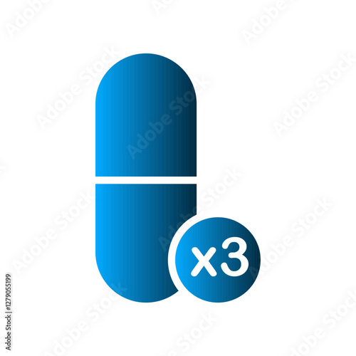 Capsule icon design template