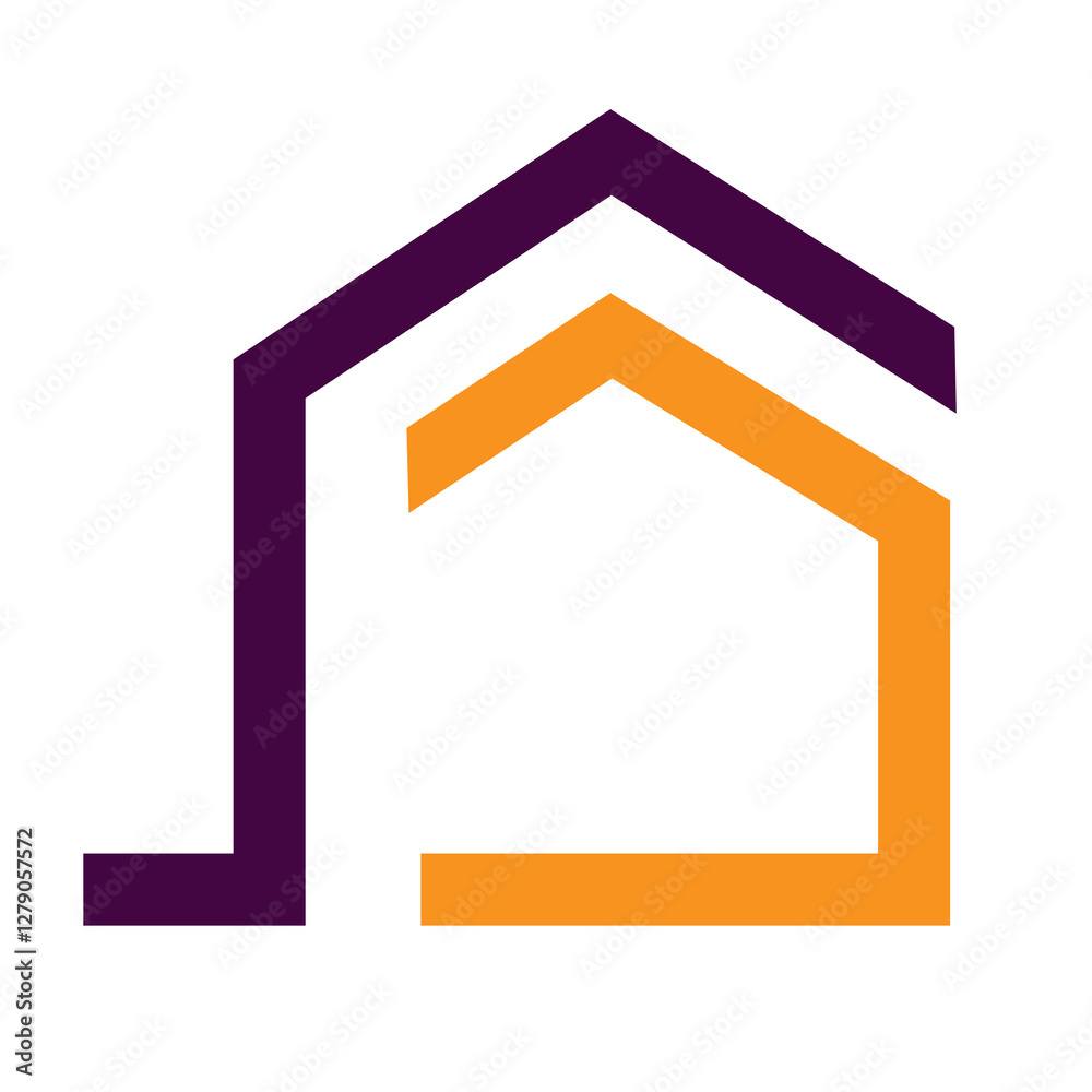 A colorful house logo representing a real estate concept, isolated on a transparent PNG background, ideal for branding, marketing, and property related designs.
A colorful house logo representing a real estate concept, isolated on a transparent PNG background, ideal for branding, marketing, and property related designs.