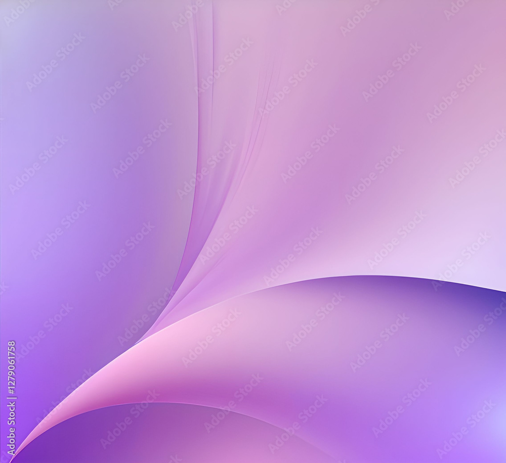 Light purple wave abstract background. Gradient. The surface texture of the fabric is firm. Dark colored background with space for design.generative ai Light purple wave abstract background. Gradient. The surface texture of the fabric is firm. Dark colored background with space for design.generative ai