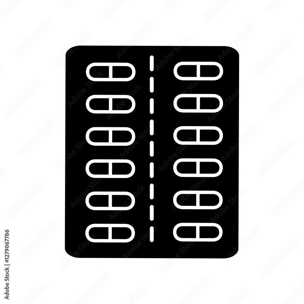 Capsule icon design template Capsule icon design template