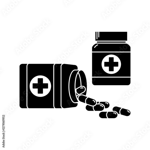 Capsule icon design template