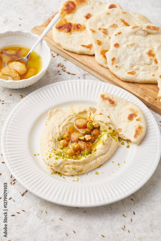 Lemon and Garlic Hummus Lemon and Garlic Hummus