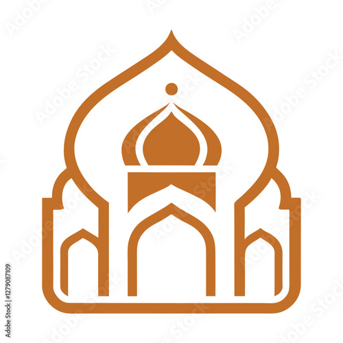 Islamic Mosque Ornament Vector Design with Traditional Arabic Patterns-14