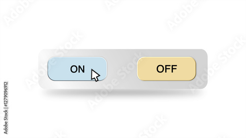 A digital cursor hovers over an 