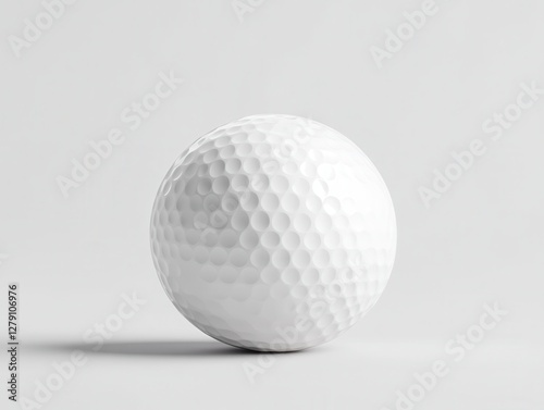 Classic golf ball mockup