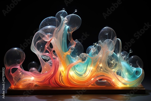 Ephemeral sculpture