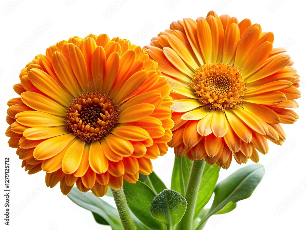 Calendula Flowers, Healing Herb, Orange Blossoms, Medicinal Plant Calendula Flowers, Healing Herb, Orange Blossoms, Medicinal Plant