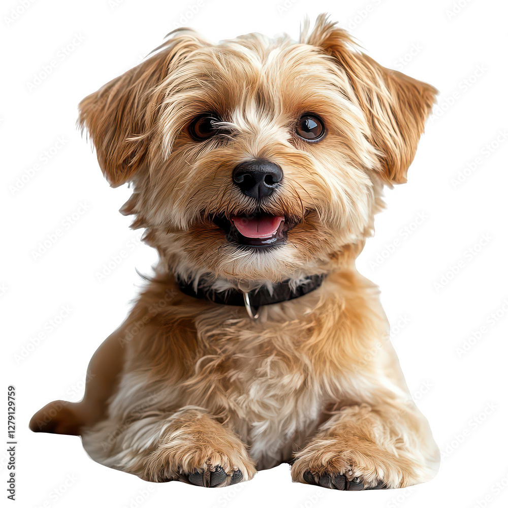 Adorable Poodle Mix Breed Dog isolated on transparent background Adorable Poodle Mix Breed Dog isolated on transparent background