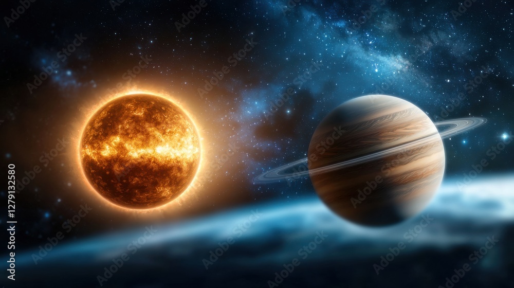 Stunning Spread of the Solar System in Deep Space Stunning Spread of the Solar System in Deep Space