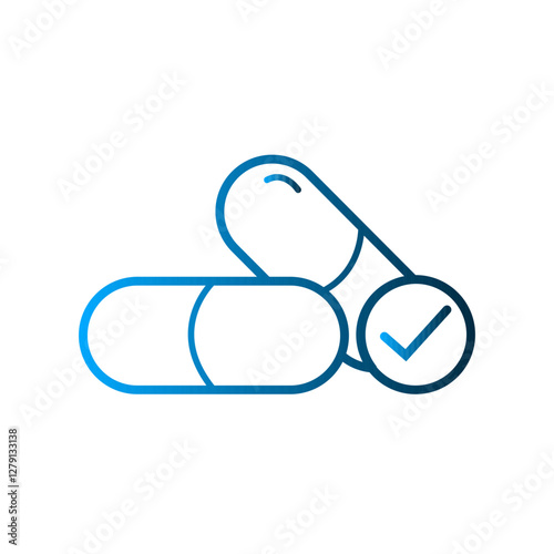 Capsule icon design template