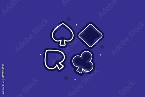 Generate a minimalist modern casino interior design; sleek lines, muted tones, subtle lighting, geometric shapes, clean aesthetic.  Focus on a single, stylish gaming table.