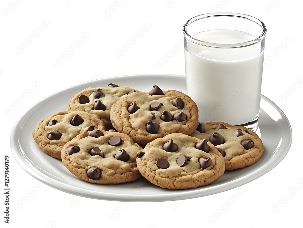 chocolate chip cookies and milk chocolate chip cookies and milk