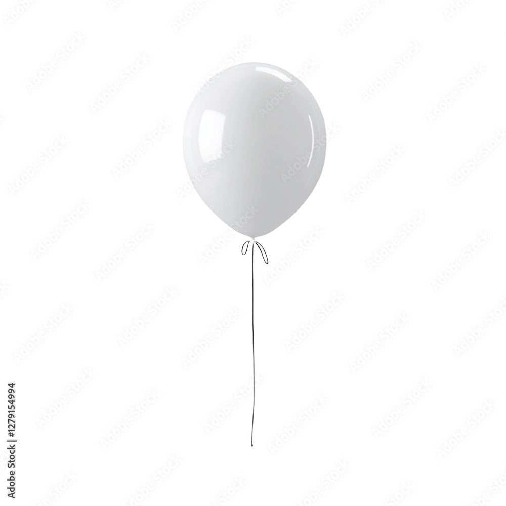 Single White Balloon