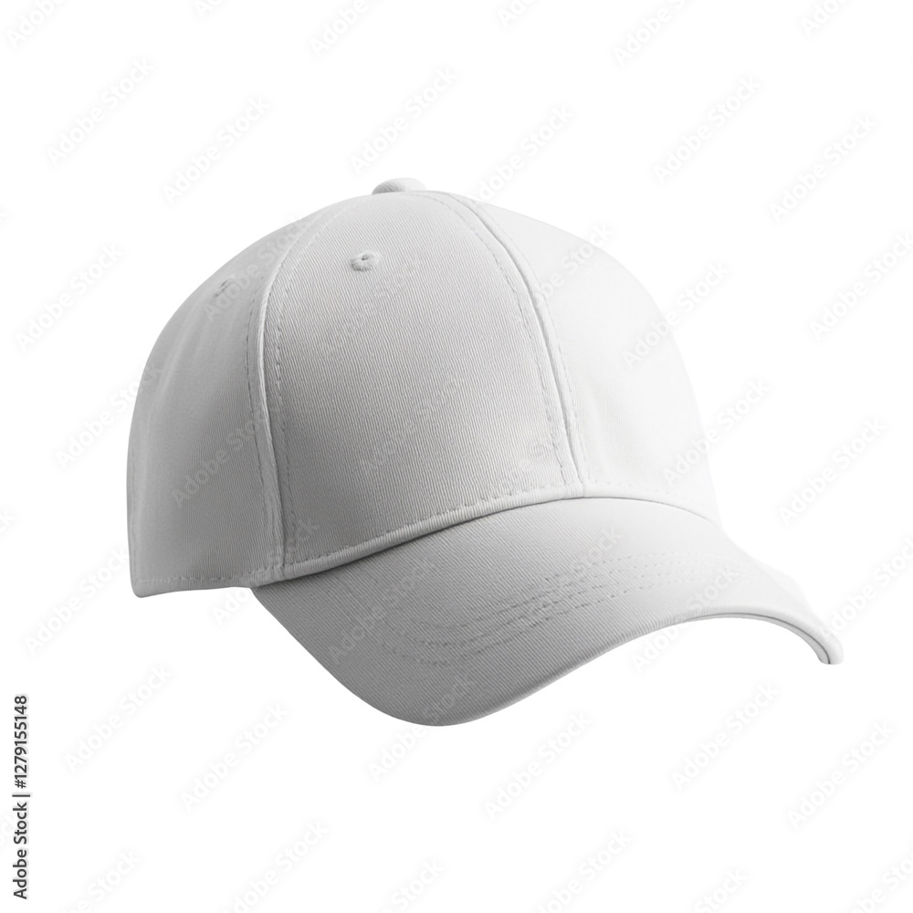 White Baseball Cap White Baseball Cap