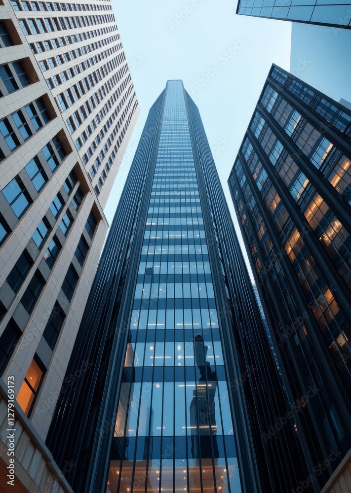 Look up at the citys tall buildings skyscraper city building skyscraper downtown business architecture cityscape Look up at the citys tall buildings skyscraper city building skyscraper downtown business architecture cityscape