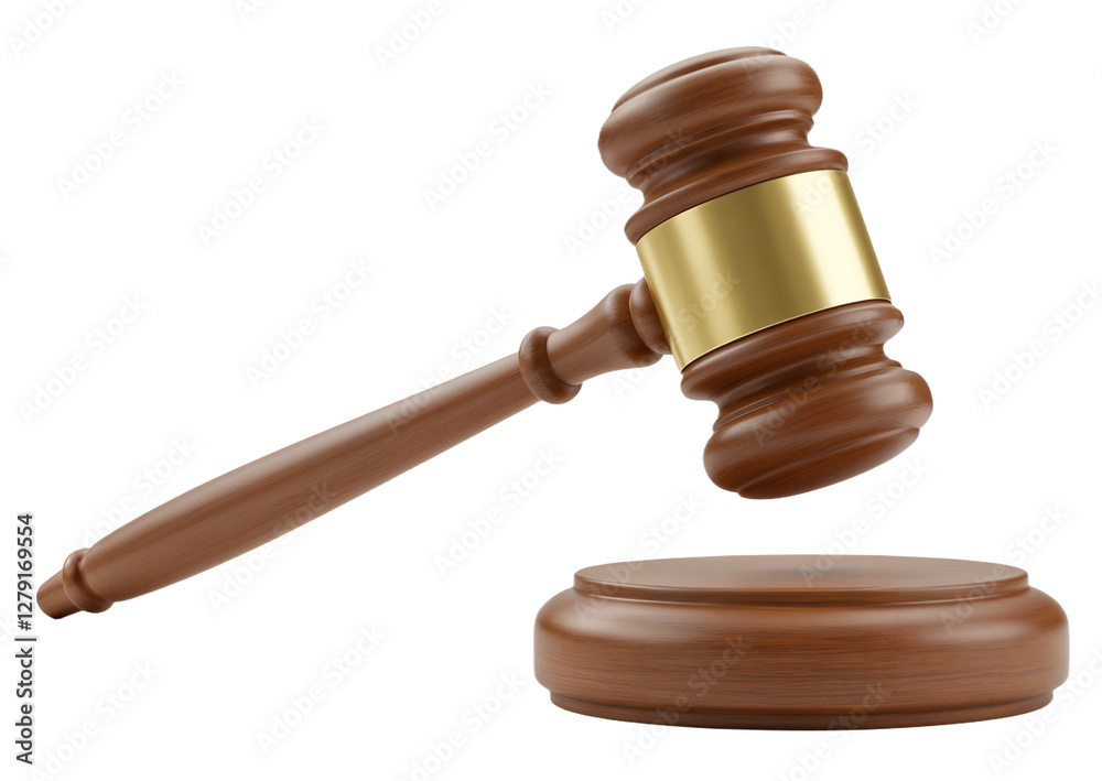 Gavel PNG isolated on transparent background Gavel PNG isolated on transparent background