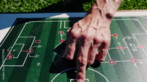 The Hand on Strategy Board