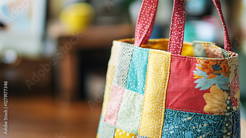 Wallpaper Mural Handmade Tote Bag Featuring Neatly Sewn Edges Torontodigital.ca