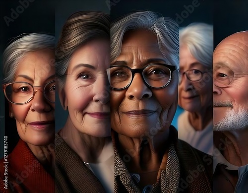 portrait of senior person