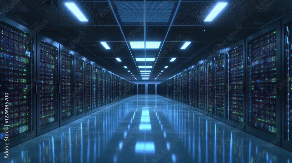 A Glimpse into the Digital Core: Exploring a Modern Data Center's Architectural Marvel A Glimpse into the Digital Core: Exploring a Modern Data Center's Architectural Marvel