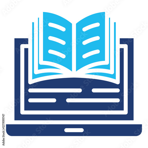 Digital Book Icon