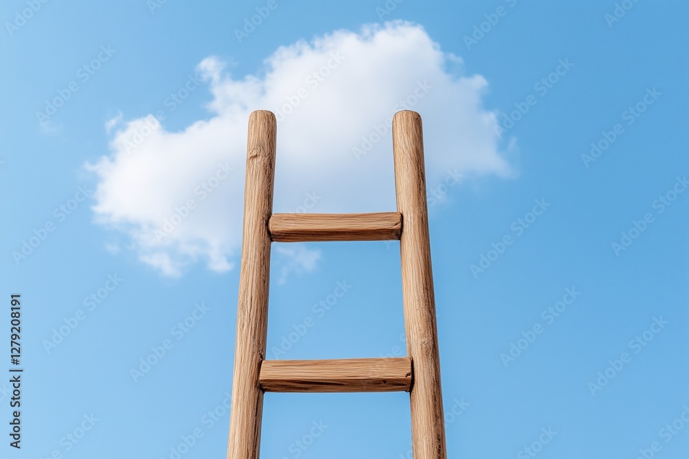 Holzleiter in den Himmel: Symbol für Erfolg und Ziele
Holzleiter in den Himmel: Symbol für Erfolg und Ziele