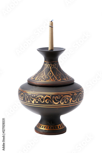 Wallpaper Mural Isolated Decorated Incense Burner Torontodigital.ca